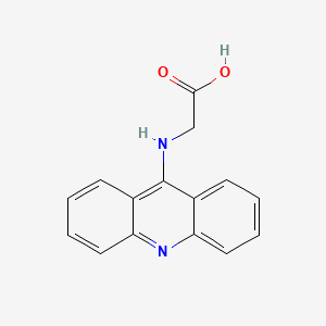 molecular formula C15H12N2O2 B5992317 Glycine, N-9-acridinyl- CAS No. 55468-69-4