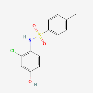 N-(2-chloro-4-hydroxyphenyl)-4-methylbenzenesulfonamide