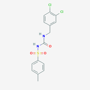 ({[(3,4-DICHLOROBENZYL)AMINO]CARBONYL}AMINO)(4-METHYLPHENYL)DIOXO-LAMBDA~6~-SULFANE