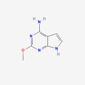 2-Methoxy-7H-pyrrolo[2,3-d]pyrimidin-4-amine