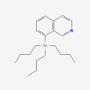 B599288 8-(Tributylstannyl)isoquinoline CAS No. 1245816-24-3