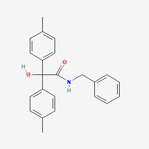 N-benzyl-2-hydroxy-2,2-bis(4-methylphenyl)acetamide