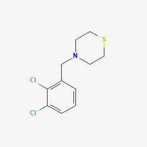 molecular formula C11H13Cl2NS B5993326 4-(2,3-dichlorobenzyl)thiomorpholine 