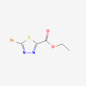 B599363 Ethyl 5-bromo-1,3,4-thiadiazole-2-carboxylate CAS No. 1030613-07-0