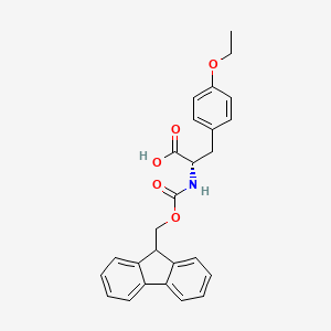 molecular formula C26H25NO5 B599373 Fmoc-O-ethyl-L-tyrosine CAS No. 119894-20-1