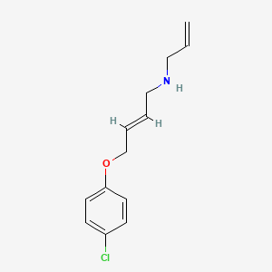 N-allyl-4-(4-chlorophenoxy)-2-buten-1-amine