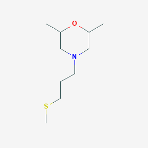 2,6-Dimethyl-4-(3-methylsulfanylpropyl)morpholine