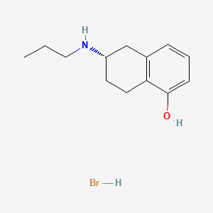 molecular formula C13H20BrNO B599408 (S)-6-(丙氨基)-5,6,7,8-四氢萘-1-醇氢溴酸盐 CAS No. 165950-84-5