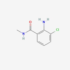 2-Amino-3-chloro-N-methylbenzamide