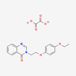 3-[2-(4-ethoxyphenoxy)ethyl]-4(3H)-quinazolinone oxalate