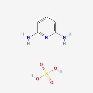 molecular formula C5H9N3O4S B599413 2,6-二氨基吡啶硫酸盐 CAS No. 146997-97-9