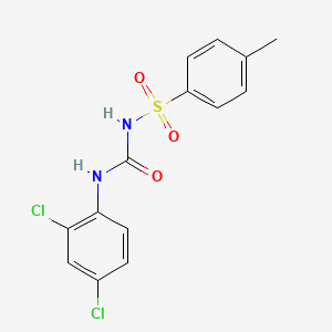 N-{[(2,4-dichlorophenyl)amino]carbonyl}-4-methylbenzenesulfonamide