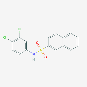 N-(3,4-dichlorophenyl)-2-naphthalenesulfonamide