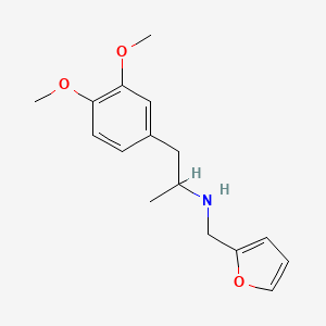 1-(3,4-dimethoxyphenyl)-N-(furan-2-ylmethyl)propan-2-amine