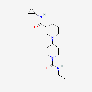 N~1~'-allyl-N~3~-cyclopropyl-1,4'-bipiperidine-1',3-dicarboxamide