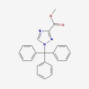 B599491 methyl 1-trityl-1H-1,2,4-triazole-3-carboxylate CAS No. 151607-70-4