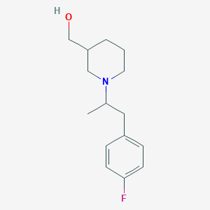 {1-[2-(4-fluorophenyl)-1-methylethyl]-3-piperidinyl}methanol