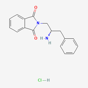 B599516 (S)-2-(2-aMino-3-phenylpropyl)isoindoline-1,3-dione (Hydrochloride) CAS No. 187526-95-0