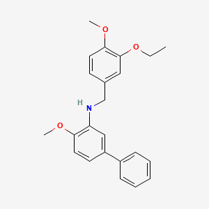 (3-ethoxy-4-methoxybenzyl)(4-methoxy-3-biphenylyl)amine