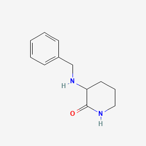 B599579 3-(Benzylamino)piperidin-2-one CAS No. 141136-42-7