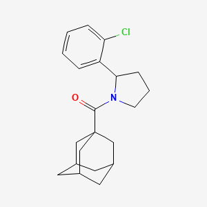 1-(1-adamantylcarbonyl)-2-(2-chlorophenyl)pyrrolidine