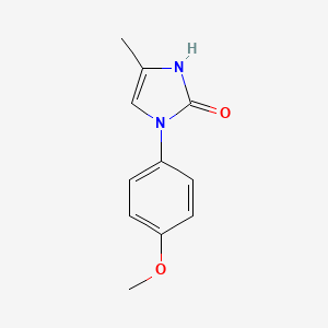 B599595 1-(P-methoxyphenyl)-4-methyl-4-imidazolin-2-one CAS No. 24631-02-5