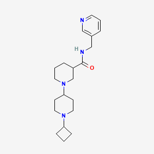 1'-cyclobutyl-N-(3-pyridinylmethyl)-1,4'-bipiperidine-3-carboxamide