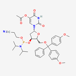 molecular formula C41H49N4O10P B599634 5-Hydroxy-DU cep CAS No. 197229-19-9