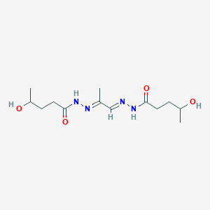 N',N''-1,2-propanediylidenebis(4-hydroxypentanohydrazide)