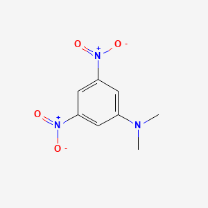 molecular formula C8H9N3O4 B599659 N,N-Dimethyl-3,5-dinitroaniline CAS No. 46429-76-9