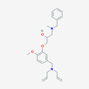 1-[benzyl(methyl)amino]-3-{5-[(diallylamino)methyl]-2-methoxyphenoxy}-2-propanol