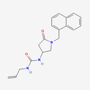 N-allyl-N'-[1-(1-naphthylmethyl)-5-oxo-3-pyrrolidinyl]urea