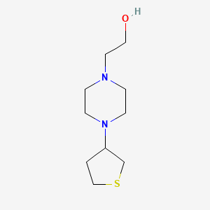 2-[4-(tetrahydro-3-thienyl)-1-piperazinyl]ethanol