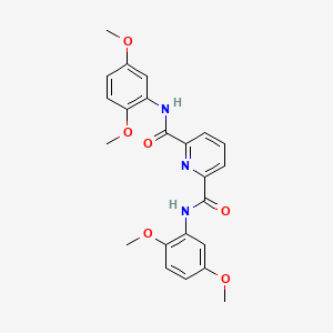 N,N'-bis(2,5-dimethoxyphenyl)pyridine-2,6-dicarboxamide