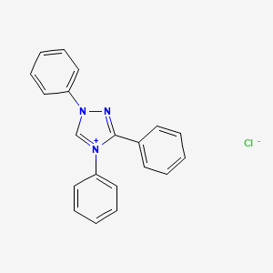 1,3,4-Triphenyl-1,2,4-triazol-4-ium;chloride