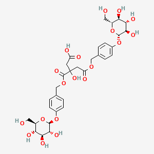 molecular formula C32H40O19 B599761 天麻素 B CAS No. 174972-79-3