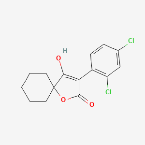 B599782 3-(2,4-Dichlorophenyl)-4-hydroxy-1-oxaspiro[4.5]dec-3-en-2-one CAS No. 148476-22-6