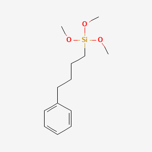 molecular formula C13H22O3Si B599878 4-Phenylbutyltrimethoxysilane CAS No. 152958-91-3