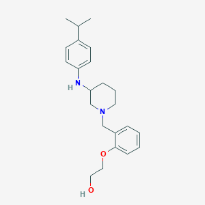 2-[2-({3-[(4-isopropylphenyl)amino]-1-piperidinyl}methyl)phenoxy]ethanol