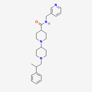 1'-(2-phenylpropyl)-N-(3-pyridinylmethyl)-1,4'-bipiperidine-4-carboxamide