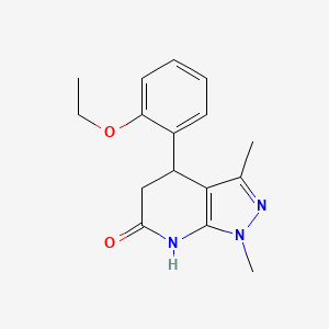 4-(2-ethoxyphenyl)-1,3-dimethyl-1,4,5,7-tetrahydro-6H-pyrazolo[3,4-b]pyridin-6-one