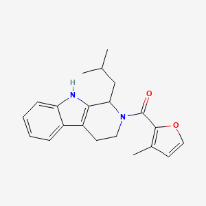 1-isobutyl-2-(3-methyl-2-furoyl)-2,3,4,9-tetrahydro-1H-beta-carboline