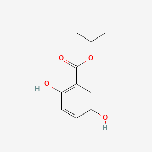 molecular formula C10H12O4 B599985 2,5-二羟基苯甲酸异丙酯 CAS No. 147993-48-4