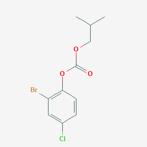 2-bromo-4-chlorophenyl isobutyl carbonate