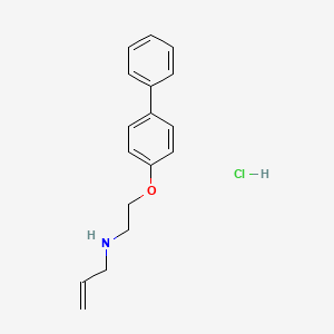 N-[2-(4-biphenylyloxy)ethyl]-2-propen-1-amine hydrochloride