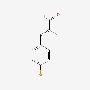 B600007 3-(4-Bromophenyl)-2-methylprop-2-enal CAS No. 105157-52-6