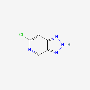 B600029 6-Chloro-3H-1,2,3-triazolo[4,5-c]pyridine CAS No. 120641-09-0