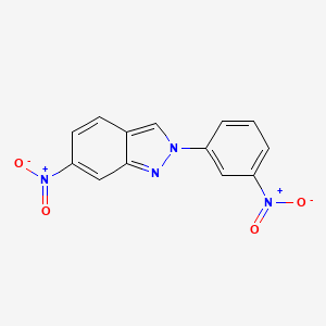 6-nitro-2-(3-nitrophenyl)-2H-indazole