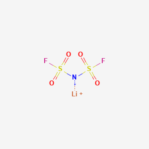 molecular formula F2LiNO4S2 B600051 双(氟磺酰基)亚胺锂 CAS No. 171611-11-3