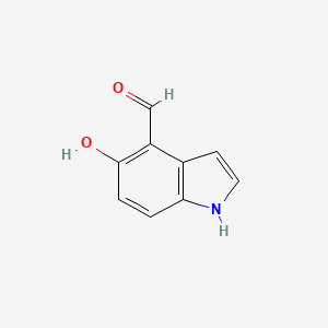 B600065 5-Hydroxy-1H-indole-4-carbaldehyde CAS No. 19502-27-3